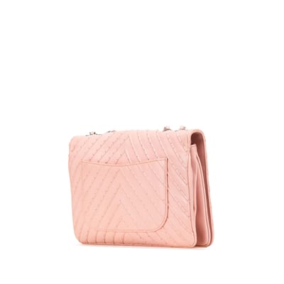Geknoopte Chevron Gequiltte Tas