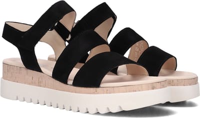 Gabor 660 3 Sandalen - Dames - Zwart - Maat 38,5
