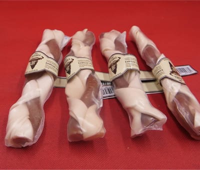 tatanka 4 X kauwvlecht bindweefsel-50 gram met kip