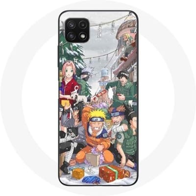 Coque pour Samsung Galaxy A22 5G Naruto Christmas Day Anime Manga