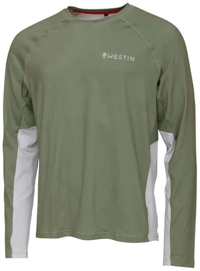 Westin Flats Upf 50+ Uv T-shirt Met Lange Mouwen Groen M Man