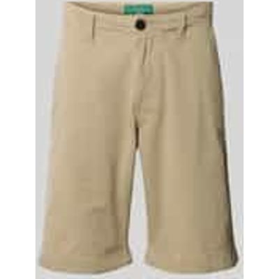 Straight fit chino's met steekzakken