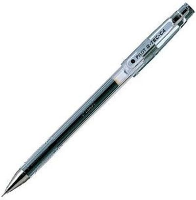 Gelpen Pilot G-Tec C4 0,2 mm Zwart Naald (12 Stuks)