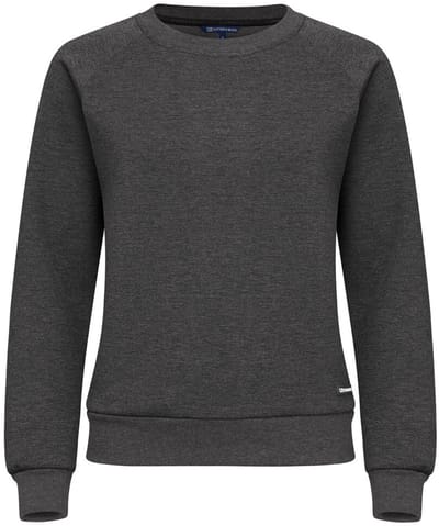 Cutter & Buck Pemberton Crewneck Dames 358423 - Antraciet Melange - 34/XS