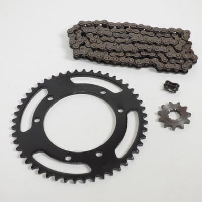 kettingset voor motor yamaha 50 dt x sm (6t) 2006 tot 2011 nieuw