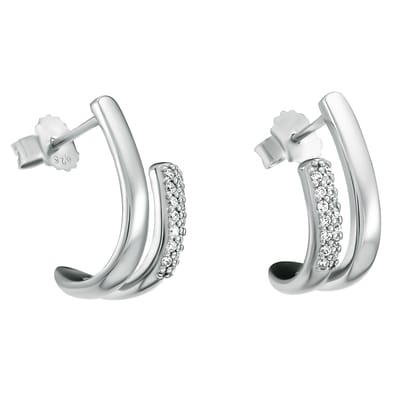 Orphelia 'Emily' Dames 925 Sterling Zilveren Oorbellen - Zilver ZO-7581