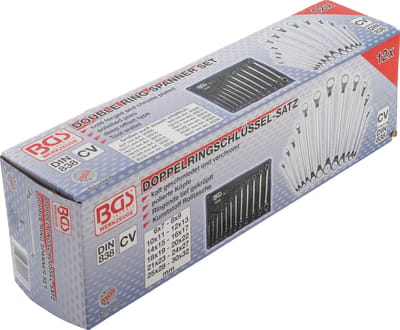 BGS Ringsleutelset diep gebogen 6 - 32 mm 12 delig