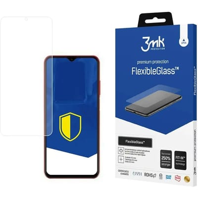 3MK FlexibleGlass - Hybride Beschermglas - 0,2mm - Doorzichtig - Geschikt voor Ulefone Note 12P