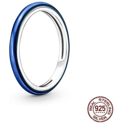 925 Sterling Zilver ME Styling Power Ring Pavé Paars Bruidssets Zetringen voor Vrouwen Trouw Verlovingssieraden 6 white