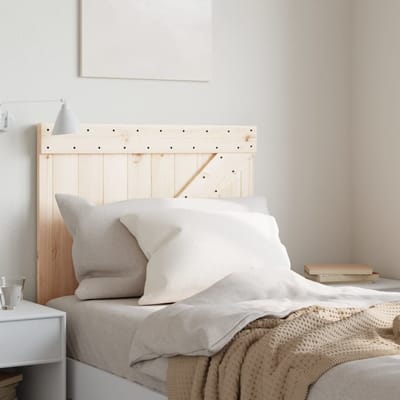 vidaXL - Hoofdbord - 80x104 - cm - massief - grenenhout