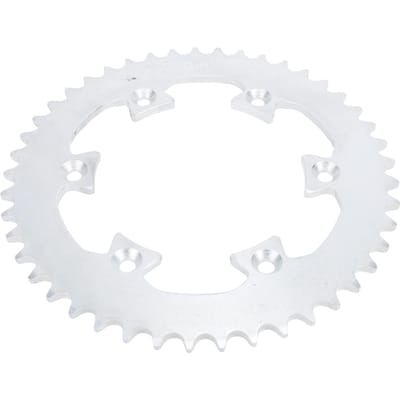 420 45T Achterkettingwiel 6mm Dik Gehard Staal Legering 45 Tands Achtertandwiel voor ATV Quad Pit white