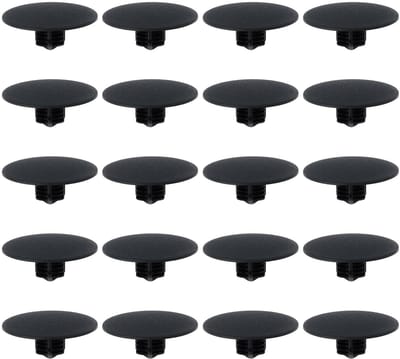 Dailygoods- Geluidsisolatie Clips 20 Stuks - Vervanging MU001282 - Kunststof - Compatibel met Mitsubishi ASX 2010-2020 - Eenvoudig te installeren - Zwart - Isolatieclips