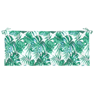 vidaXL - Tuinbankkussen - 120x50x7 - cm - oxford - stof - bladpatroon