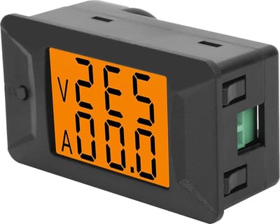 HTML Content Voltmeter LED PZEM-026 AC 40-400 V 100 A Dual Voltage Digital Amp Ampere Meter Voltmeter 110-220 V - High Quality - Fast Delivery .