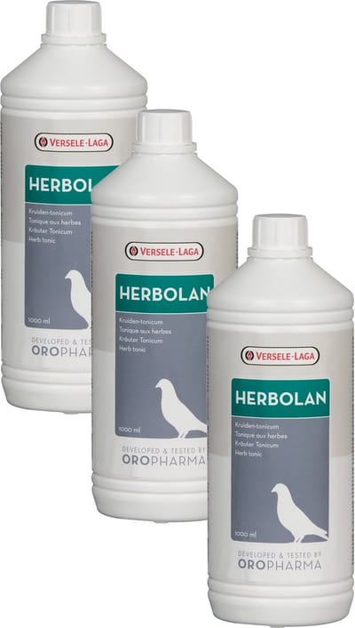 Versele-Laga Oropharma Herbolan Gezondheidkruiden - Duivensupplement - 3 x 1 l Vloeibaar