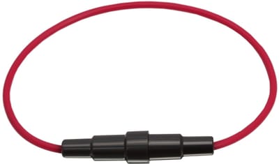 10x In-Line Zekeringhouder voor 5×20 mm Glaszekering – Schroeftype – 20A 250V AC – Auto Audio & Elektronica - 10 Stuks [05263]