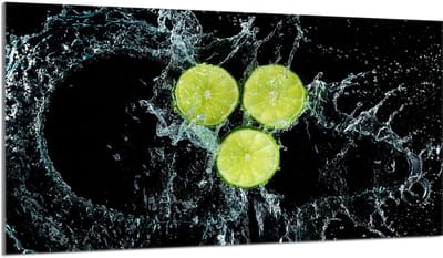 TMK ArtDeko - Glasbeschermer voor Kookplaat - 90x52 cm - Cytrusprint