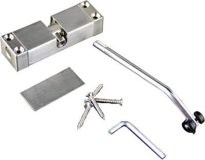 Automatische Deurdranger - Veerdeursluiting - Deuren Sluiten - Verstelbaar Hydraulisch - Universeel - Zilverkleurig