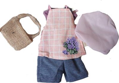 Paola Reina Poppenkleding Kledingset Irene Bloemist 32 cm