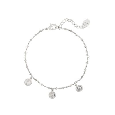 Jomide Armbandje Zilver Cute Coins - Dames
