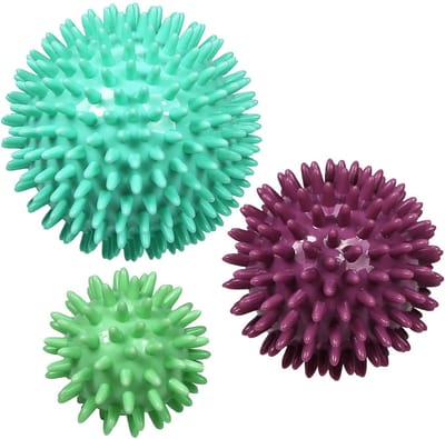 Dailygoods- Massagebal - Triggerpoint Massagebal - Myofasciale Verlichting - Oefenbal - 2-Pak - Diepe Druk voor Spierknopen - Triggerpointbal