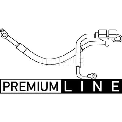 Hoge-, lage drukleiding, airconditioner MAHLE AP 64 000P