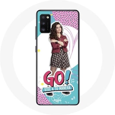 Samsung Galaxy A41 hoesje Volg je dromen Zoe Caletián Go! Lang leve je Manera