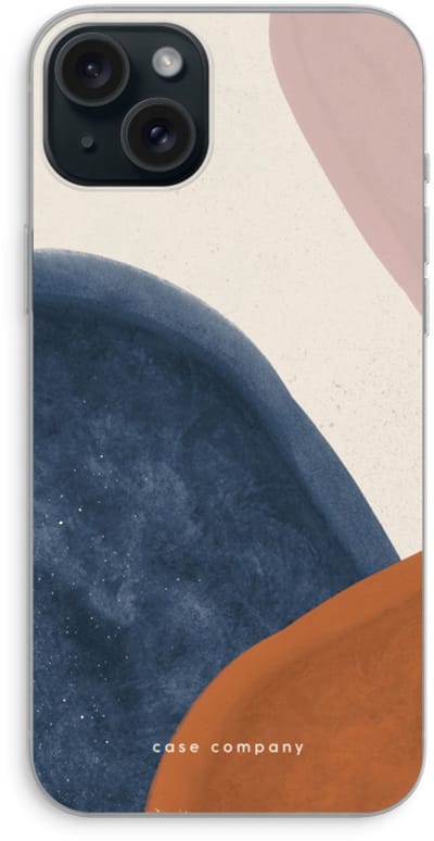 Case Company® - Hoesje geschikt voor iPhone 15 Plus hoesje - Geo #1 - Soft Cover Telefoonhoesje - Bescherming aan alle Kanten en Schermrand