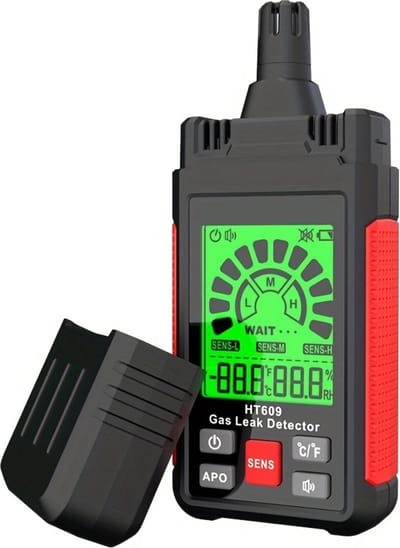 Livano Gas Detector - Gasdetector - Gasmelder Batterij - Aardgas
