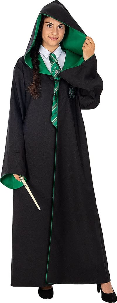 FUNIDELIA Replica Slytherin Badjas Voor Diamond Edition - Maat: M