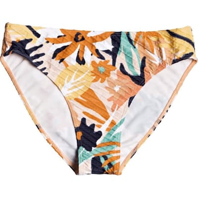 Roxy Swim The Sea Hi Lg Mid Wst Bikinibroekje - Peach Blush Bright Skies S