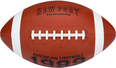 New Port American Football - Medium - Bruin - Rubber/Butyl - Ca. 26 cm