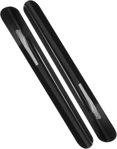 Kruimel Veegset - Tafelkrabber Set - Snel Tafels Schoon - Ergonomisch Handvat - 2 Stuks - Zwart