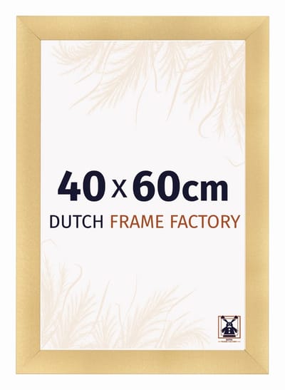 Fotolijst 40x60 cm - MDF - Goud Mat - Praag