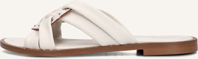 STEFANO LAURAN 24003 Slippers - Dames - Wit - Maat 37