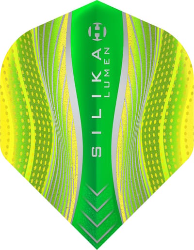 Harrows Silika Lumen NO2 Yellow Tough Crystalline Coated - Dart Flights