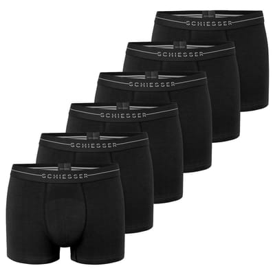 Schiesser Heren retro short / pant 6 pack Cotton Flex