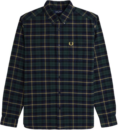 Fredperry Fp Oxford Tartan Shirt - Fashion Wear - Volwassen