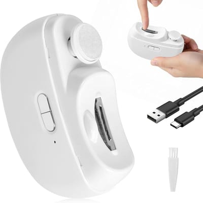 SnelShoppen - Elektrische Nagelknipper met Licht, Stille Nageltrimmer voor Kinderen en Pasgeborenen, Kinderbeveiliging, Automatische Nagelschaar en Ba