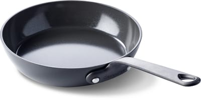 Greenpan Craft Aluminium Koekenpan Ø20cm – PFAS-vrij – Zwart – Inductie- en Vaatwassergeschikt – Ovenbestendig tot 220° - Gehard Aluminium – RVS Handgrepen – Groter bakoppervlak