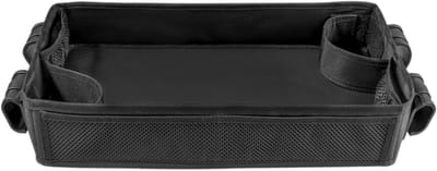 Kinderwagen Organizer - Bekerhouder Tray - Onderweg Snacks - Veelzijdige Opbergruimte - 35cm - Meerkleurig