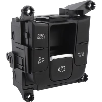 Commutateur de Mode d'Assistance Électronique au Frein à Main Réponse Rapide Sécurisée Résistant à l'Eau 93600 D9000 pour Sportage 2020 à 2022 black