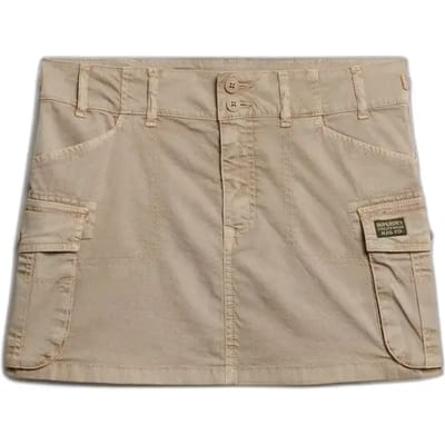 Superdry Cargo Minirok Beige XS Vrouw
