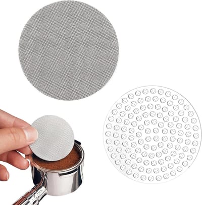 Sluitringdisplay 58 mm van roestvrij staal, herbruikbare espresso-filters, ideaal voor thuis, café en restaurant, 2 stijlen beschikbaar