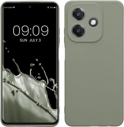 kwmobile telefoonhoesje geschikt voor Oppo A40 4G / A40M 4G - Hoesje voor smartphone - Precisie camera uitsnede - In grijsgroen