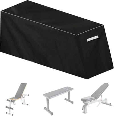 Bankafdekking - Beschermhoes Fitnessbank - Apparatuur Beschermen - Ademend Ontwerp - 152 x 46 x 54 cm - Zwart