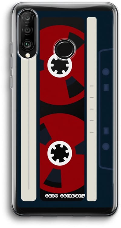 Case Company® - Hoesje geschikt voor Huawei P30 Lite hoesje - Here's your tape - Soft Cover Telefoonhoesje - Bescherming aan alle Kanten en Schermrand