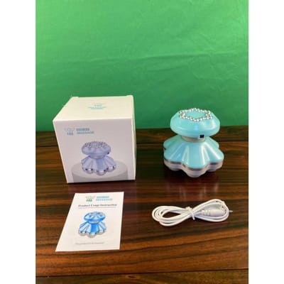Massager Klein USB Dubbel Doel Zes-voet Vibratie Elektrisch Gehele Lichaam Huis Massage Instrument Decompressie English instruction