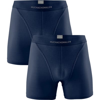 Muchachomalo Boxershort Heren – 2 Pack – 95% Pima Katoen – Ademend – Kleding – Heren Ondergoed – Onderbroeken Heren