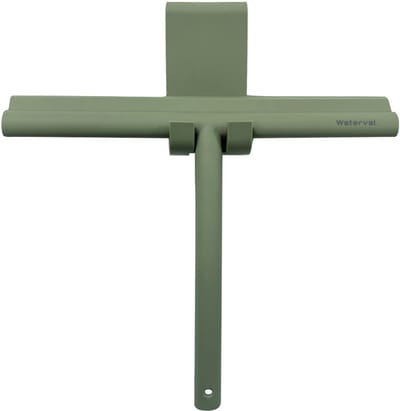 Waterval Douchewisser 24cm – Siliconen Trekker voor Douchewand & Badkamer – Groen